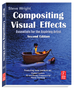 Compositing Visual Effects, Focal Press is an A-Z introductory book great for students, producers, directors or anyone who wants to know what visual effects are all about!