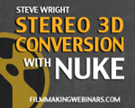 Steve Wright's "Stereo 3D Conversion with Nuke" webinar sponsored by The Foundry is now an on-demand archive!